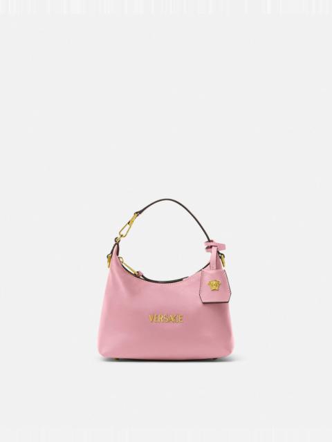 Versace Tag Hobo Handbag