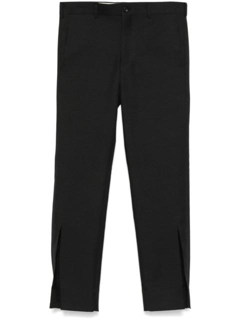 tapered trousers