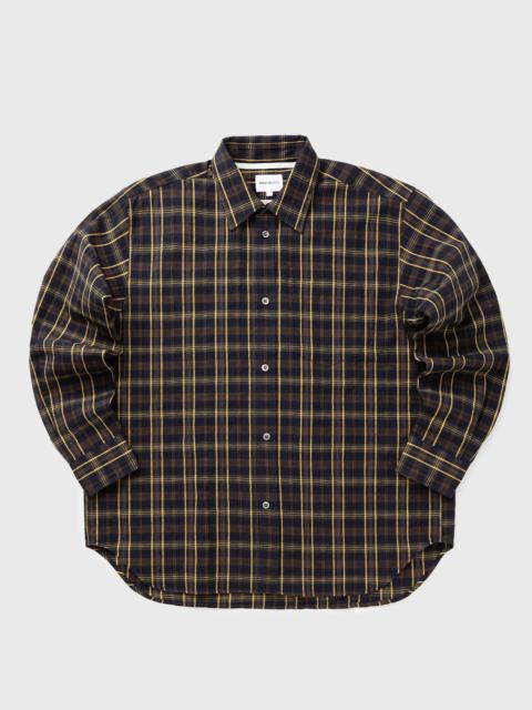 Mo Oversized Wool Check Shirt