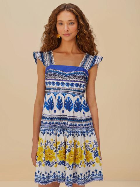 Off-White Zuli Organic Cotton Mini Dress