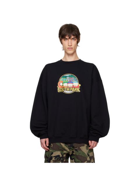 Black Runway 'South Park' Oversized Sweatshirt