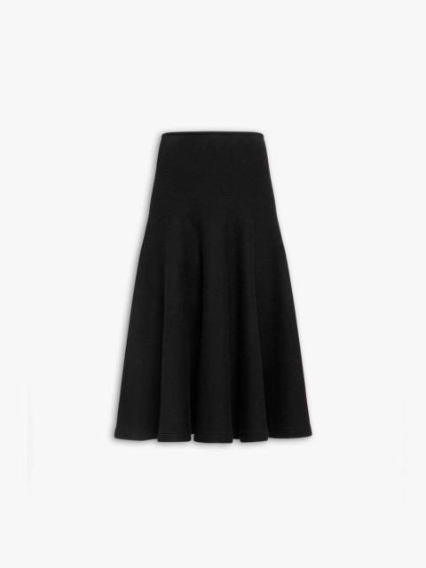 CASHMERE KNIT FLARE SKIRT