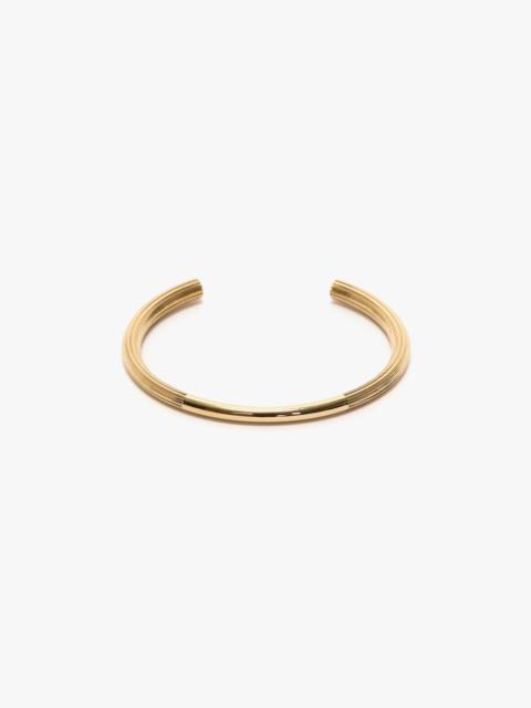 Cufflink Bracelet In Light Gold