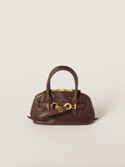 Aventure mini nappa leather bag