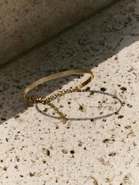 18k Gold bracelet with 0.015ct Diamond