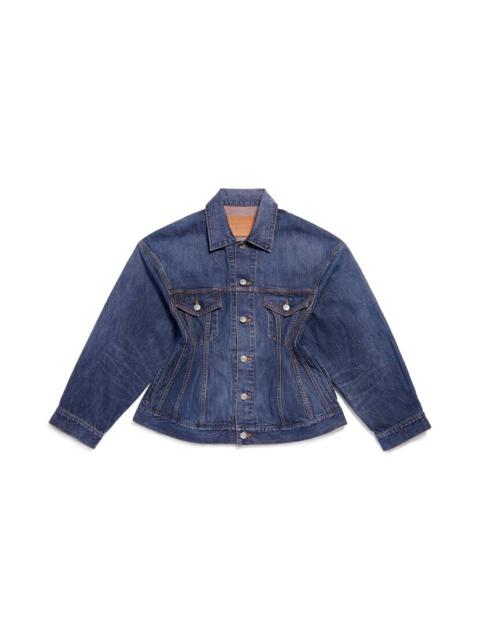 Women's Hourglass Jacket in Dark Blue