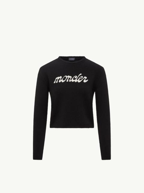 Embroidered Logo Wool & Cashmere Sweater