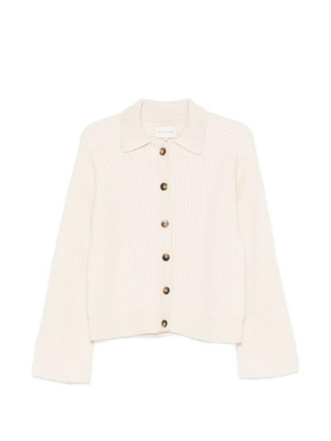 Sileta collared cardigan