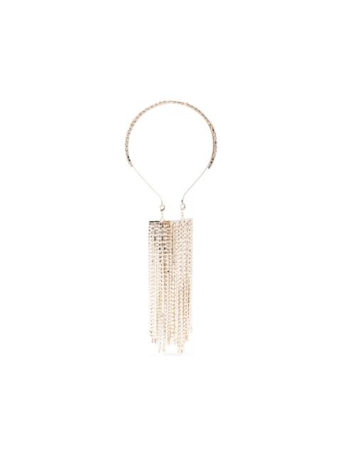 Amarena fringe necklace