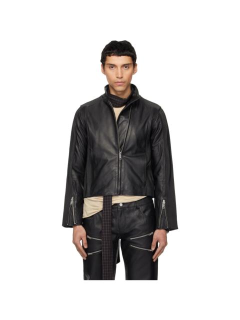 Black Monza Leather Jacket