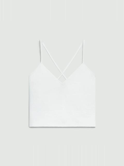 Strappy Tank Top in Stretch Nylon