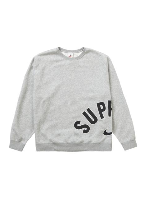 Supreme Nike Arc Crewneck Heather Grey