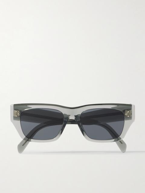 Square-frame Acetate Sunglasses