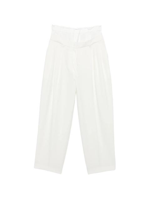 System Belt-loop Drawstring Trousers