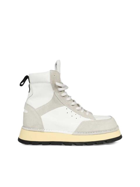 high-top sneakers