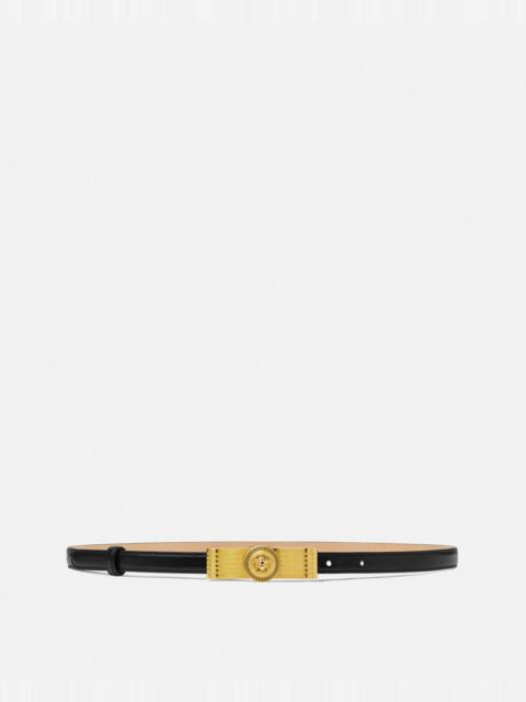 Gianni Ribbon Leather Belt 0.6"