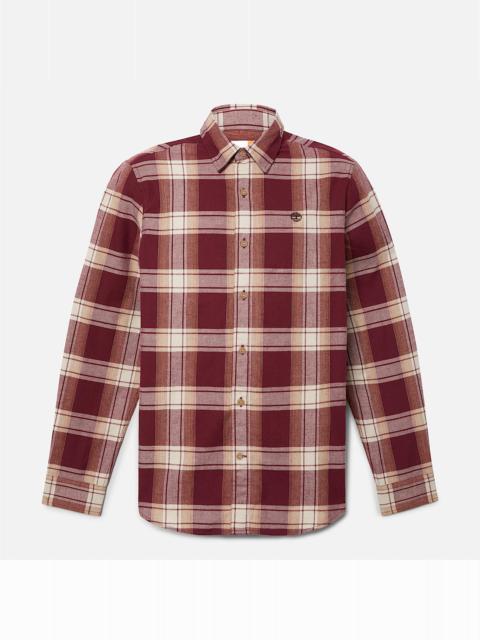Men's Herringbone Flannel Check Shirt