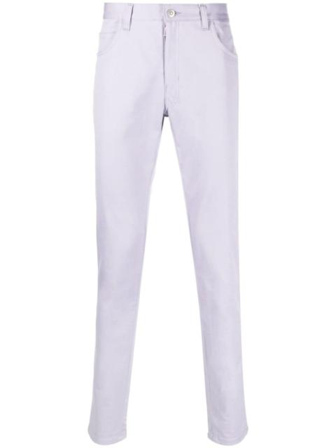 straight-leg chino trousers
