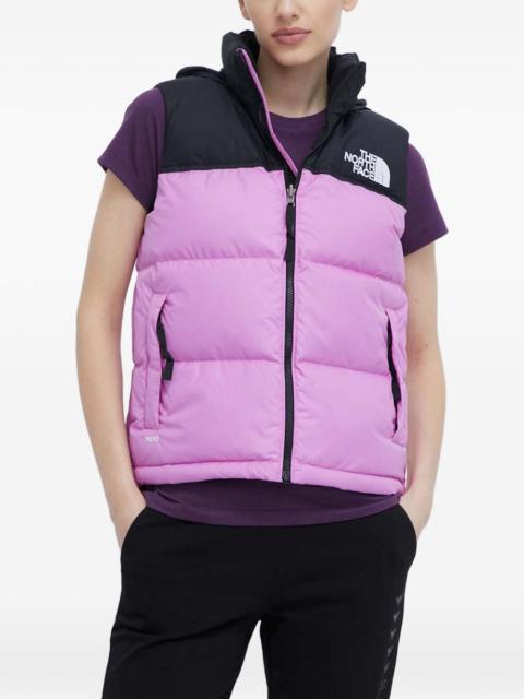 Nuptse hooded puffer gilet