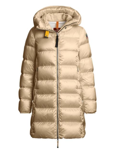 Marion hooded quilted down coat