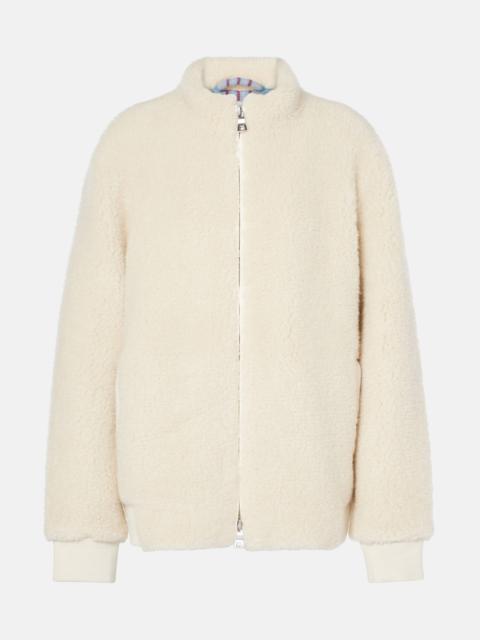 T-Bird cashmere bomber jacket