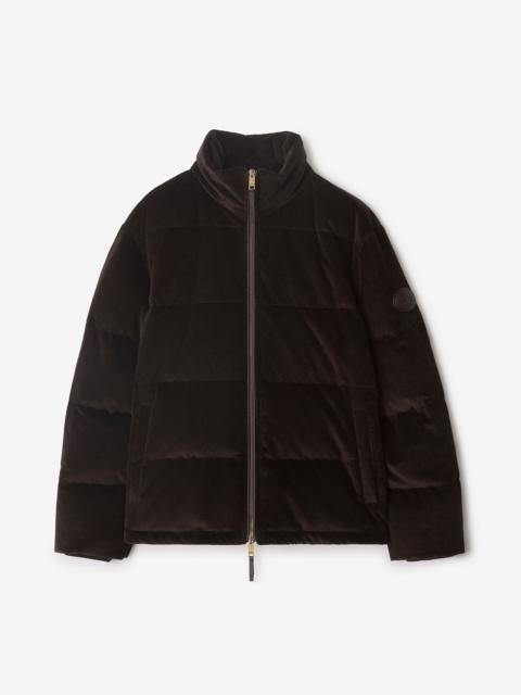 Corduroy Snowdon Puffer Jacket