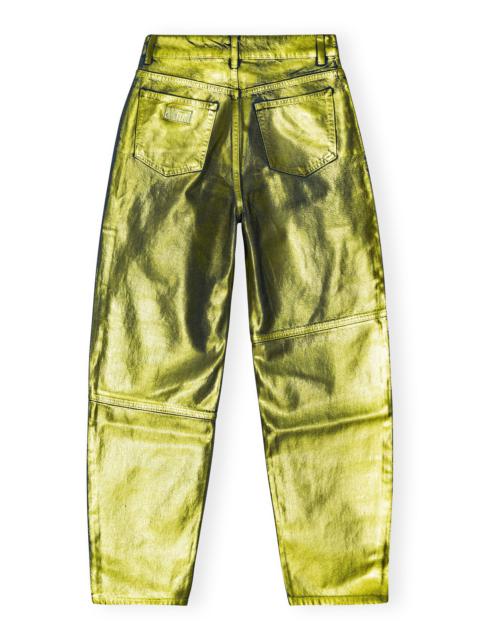 GREEN FOIL STARY JEANS