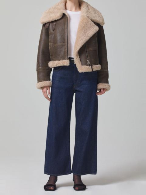 Liv Shearling Jacket
In Mocha Brown Nappa
