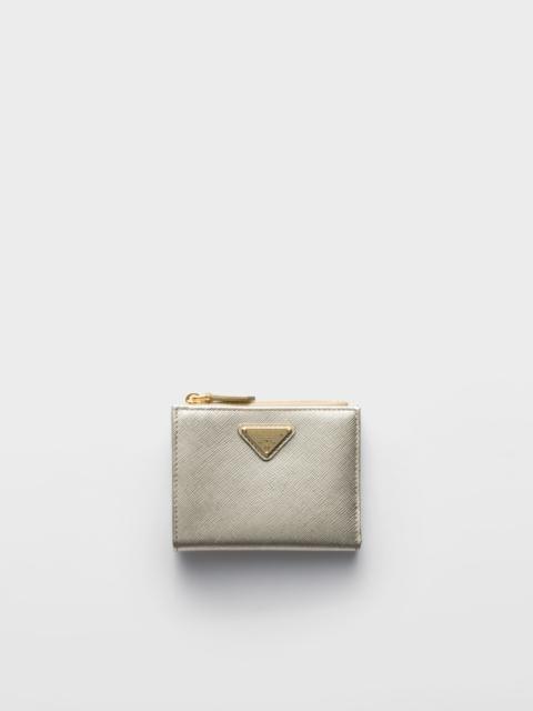 Small Saffiano leather wallet