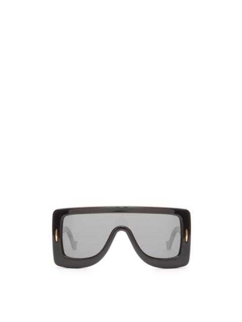 Anagram mask sunglasses in acetate