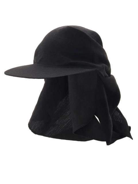 HIGH D LINEN BANDANA CAP (BLACK)