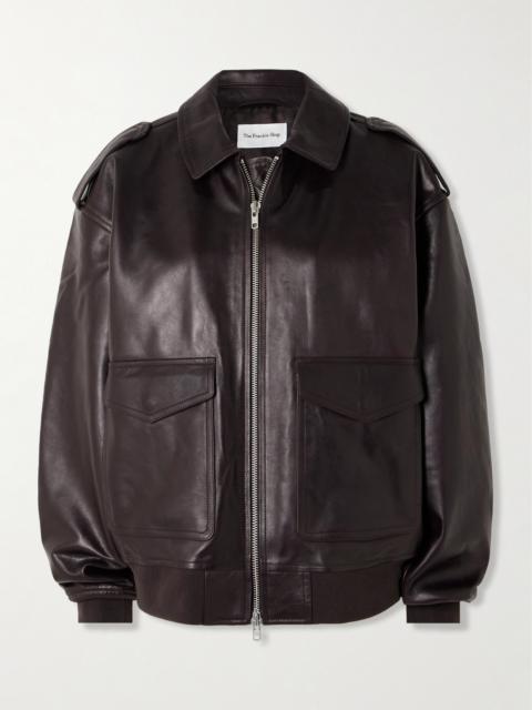 Viper Oversized Leather Jacket