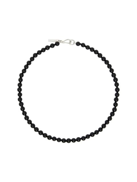 Tiny Onyx Collar Necklace