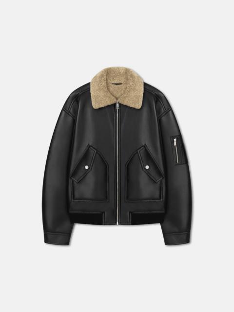 Bonded Shearling Flight Jacket