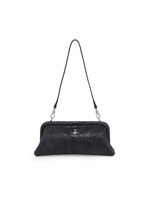 JANE FRAME PURSE - DARK GREY