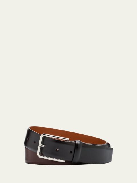 Men's Smooth Calfskin Belt