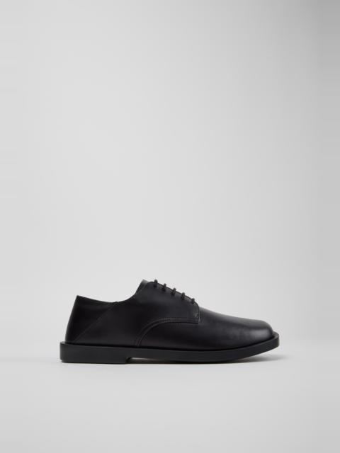 Black Leather Shoes for Men.
