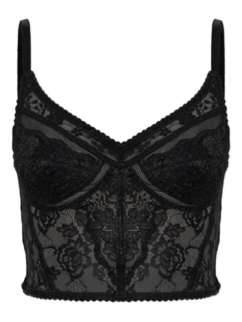lace panel top