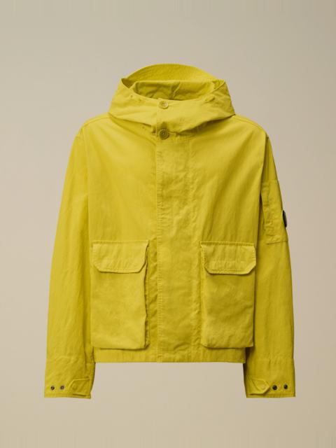 Twill Hooded Short Jacket