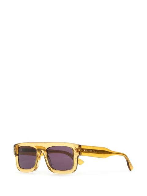 Ochre acetate sunglasses