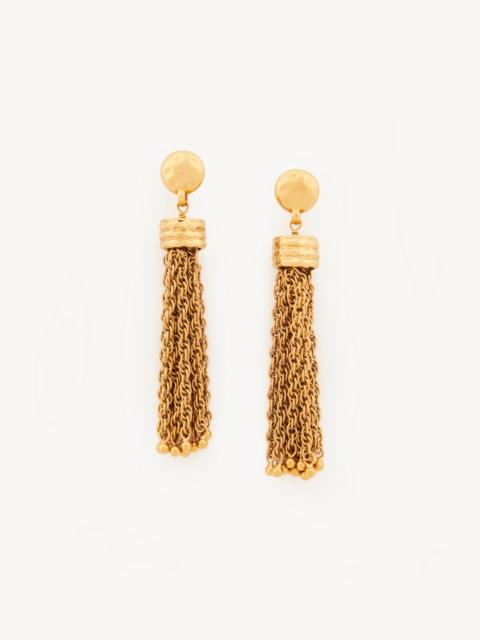 THE CHLOÉ POMPOMS EARRINGS