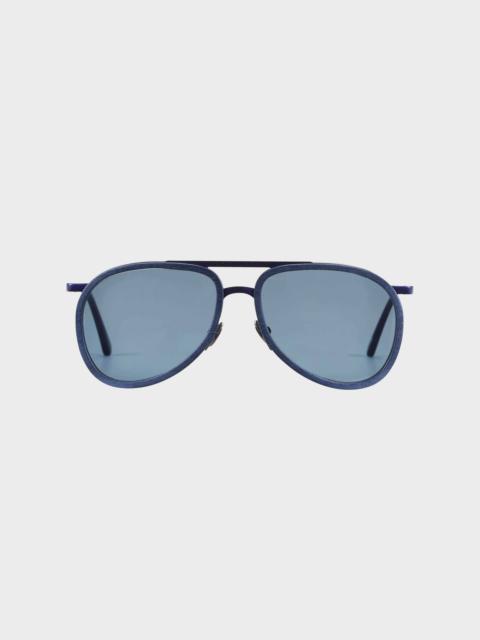 Unisex Wood Sunglasses Solid - VBQ x Shelter