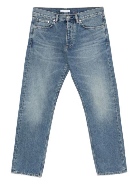 straight-leg jeans