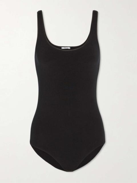 Jamaika stretch-jersey bodysuit Black