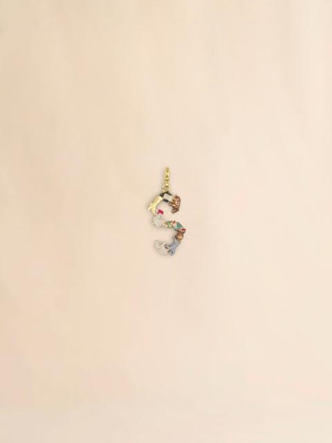 MARNI ALPHABET "S" CHARM