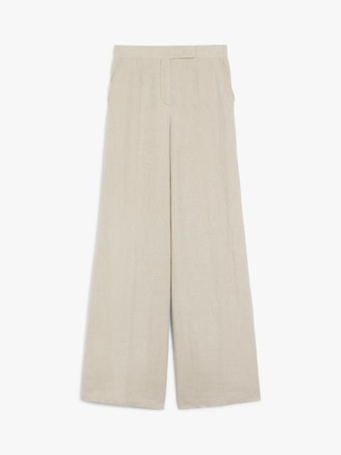 SEQUOIA Linen canvas trousers