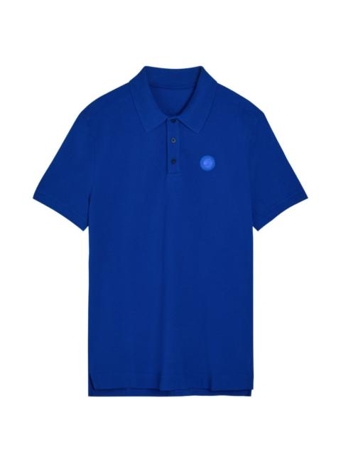Beckley logo-patch polo shirt