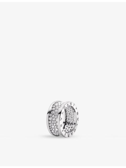 B.zero1 18kt white gold and diamond ring