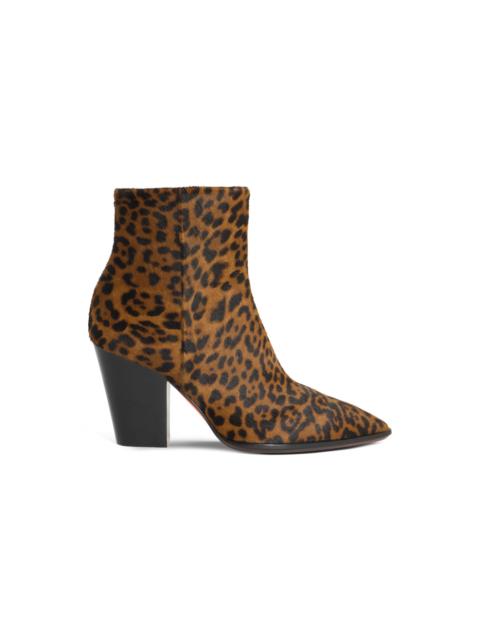 Women's animal-print cavallino texan ankle boot