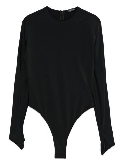 concealed long-sleeve bodysuit